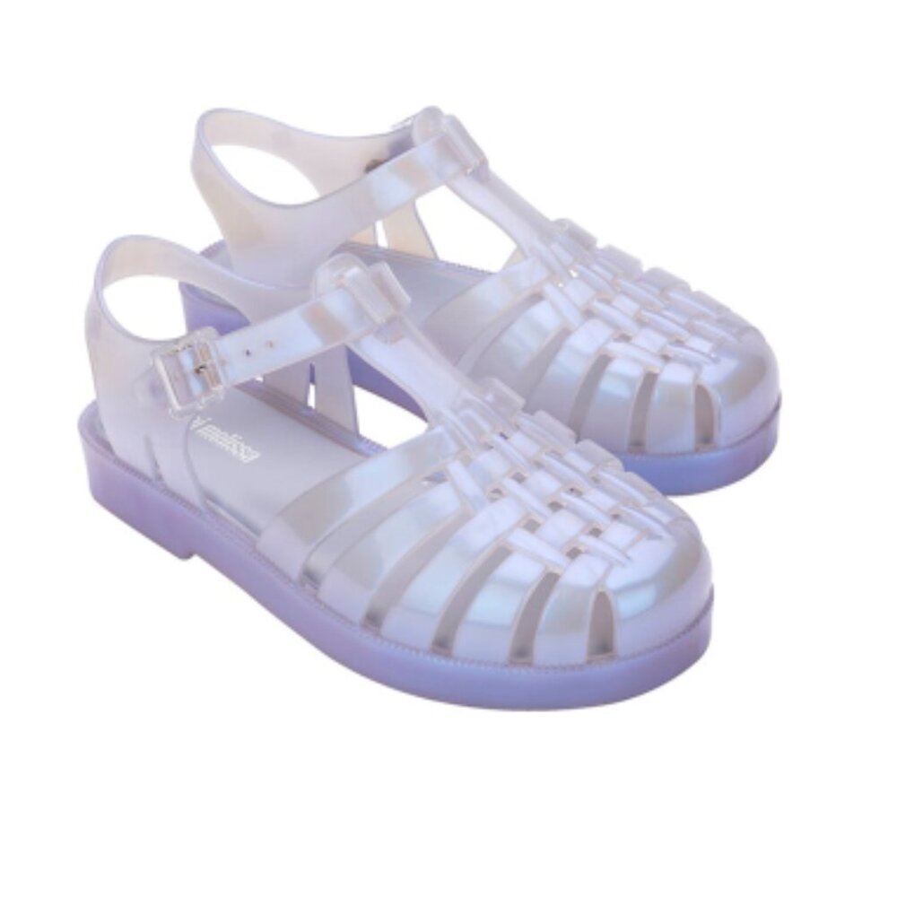Mini Melissa Sandals – Possession – Pearly Blue
